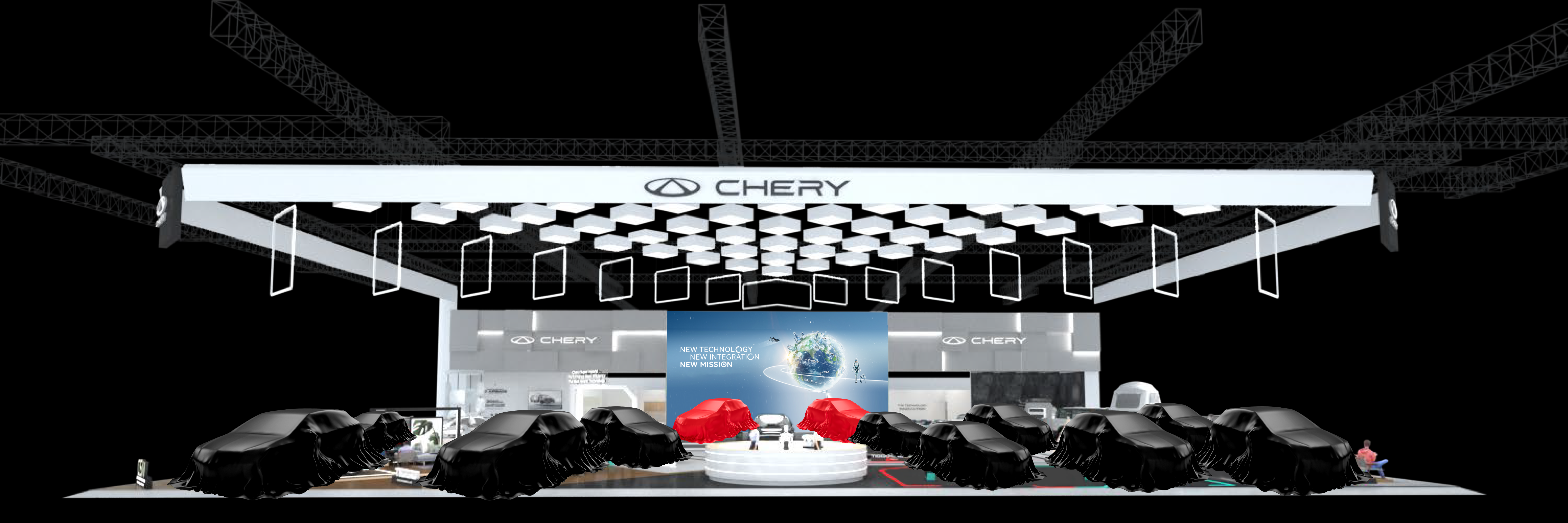 Chery Siap Tegaskan Komitmen Inovasi di GIIAS 2025 dengan Booth Futuristik dan Peluncuran SUV Terbaru